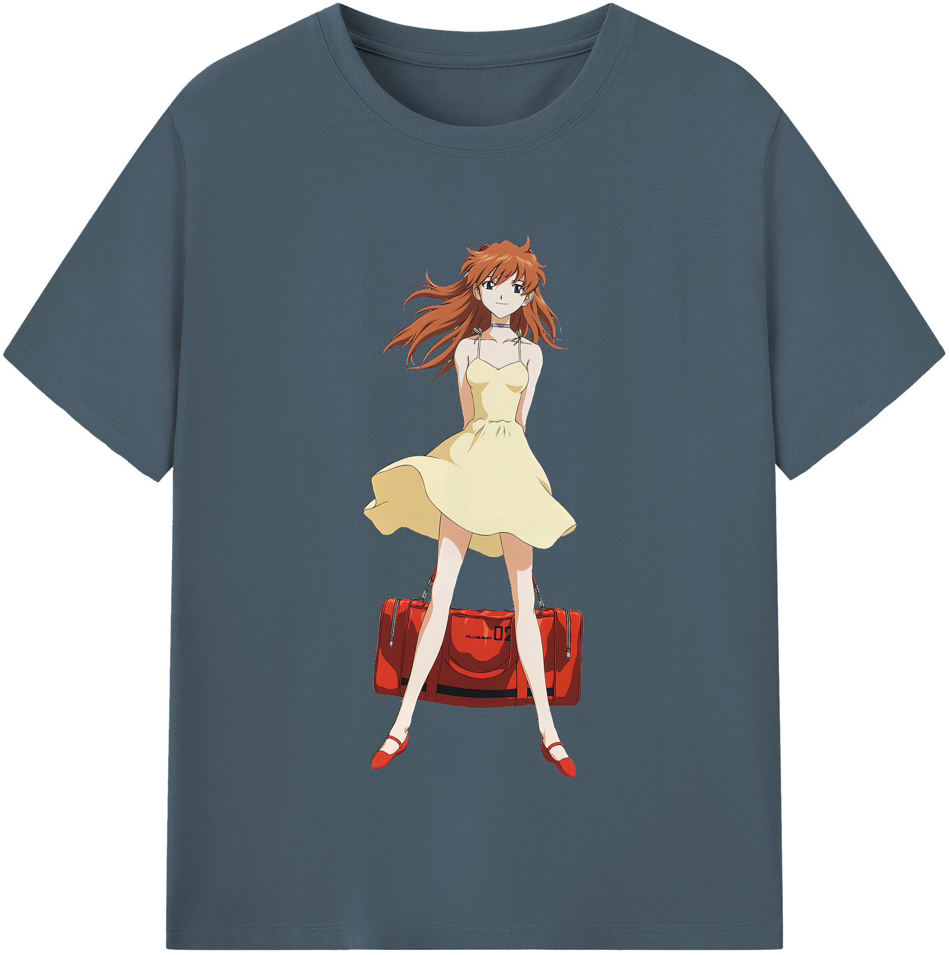 （画像用） EVA 新世紀エヴァンゲリオン 綿100％半袖Tシャツ（フロントプリント）